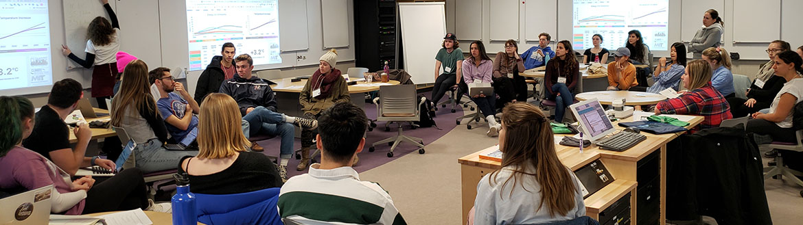 Students in Geography 3350 participate in climate negotiations